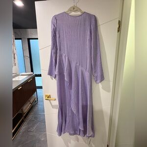 ASOS Lavender Long Sleeve Dress